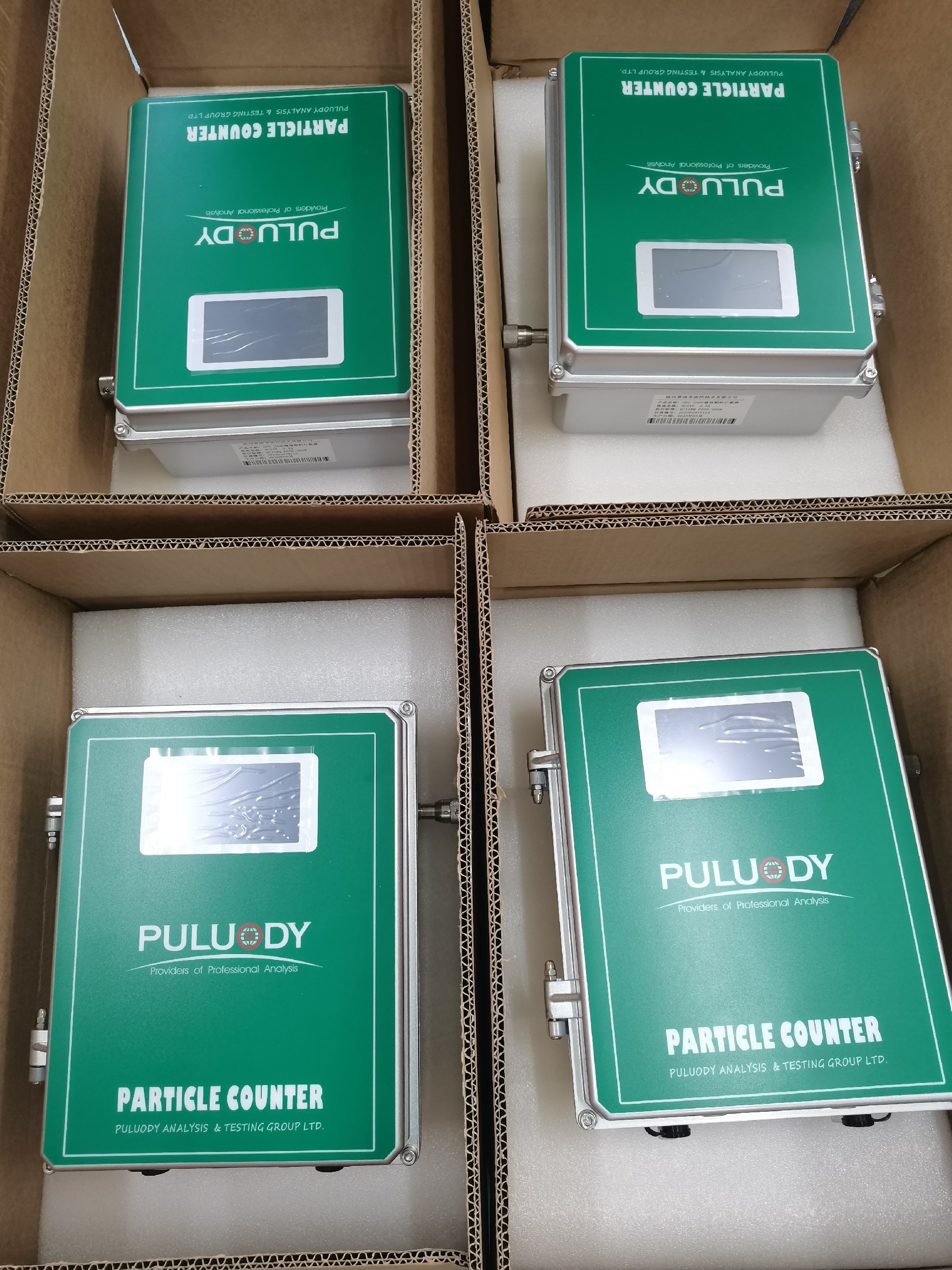 普洛帝在線(xiàn)水中顆粒計(jì)數(shù)器OPC-2300再出貨4臺(tái)，發(fā)往X市第三水廠(chǎng)